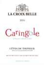 Domaine La Croix-Belle Caringole Rouge 2016  Front Label
