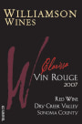 Williamson Wines Clarissa Vin Rouge 2007  Front Label