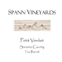 Spann Vineyards Petit Verdot 2012 Front Label