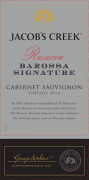 Jacob's Creek Barossa Signature Reserve Cabernet Sauvignon 2014  Front Label