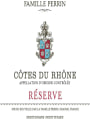 Famille Perrin Cotes du Rhone Reserve Rouge 2016 Front Label