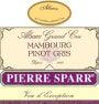 Pierre Sparr Mambourg Grand Cru Pinot Gris 2008  Front Label