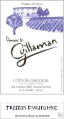Domaine Guillaman Cotes de Gascogne Frisson D'Automne Blanc 2015 Front Label