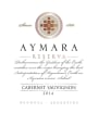 Aymara Cabernet Sauvignon 2014  Front Label