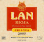 Bodegas Lan Rioja Crianza 2005 Front Label