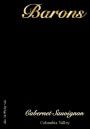 Barons Winery Cabernet Sauvignon 2018  Front Label