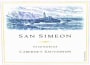 San Simeon Estate Reserve Cabernet Sauvignon 2013  Front Label