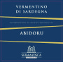 Sella & Mosca Vermentino di Sardegna Abidoru 2016  Front Label