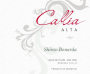 Bodegas Callia Alta Syrah-Bonarda 2016  Front Label
