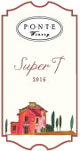 Ponte Family Estate Super T 2016  Front Label