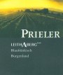 Prieler Leithaberg Blaufrankisch 2015  Front Label