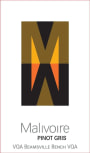 Malivoire Wine Company Pinot Gris 2016 Front Label
