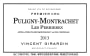 Vincent Girardin Puligny-Montrachet Les Perrieres Premier Cru 2013  Front Label