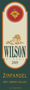 Wilson Creek Winery & Vineyards Zinfandel 2009  Front Label
