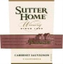 Sutter Home Cabernet Sauvignon 2000  Front Label
