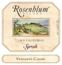 Rosenblum Cellars Vintner's Cuvee Syrah 2005  Front Label