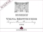 Lungarotti Vigna Monticchio Rubesco Riserva 2009  Front Label
