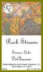 Rock Stream Vineyards De Chaunac 2013 Front Label