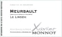 Xavier Monnot Meursault Le Limozin 2009 Front Label