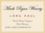 Mark Ryan Long Haul 2007  Front Label