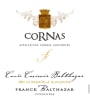 Franck Balthazar Cornas Cuvee Casimir Balthazar 2014  Front Label