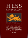 Hess Select Cabernet Sauvignon 2016  Front Label