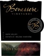 Benessere Phenomenon Cabernet Sauvignon 2014 Front Label