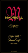 Madrigal Vineyards #63 Red 2010  Front Label