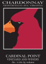 Cardinal Point Vineyard and Winery Chardonnay 2014 Front Label