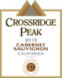 Crossridge Peak  2012  Front Label