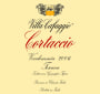 Cafaggio Basilica del Cortaccio 2006  Front Label