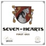 Seven of Hearts Pinot Gris 2010  Front Label