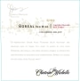 Chateau Ste. Michelle Limited Release Boreal 2009  Front Label