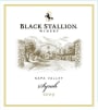 Black Stallion Winery Napa Valley Syrah 2009 Front Label