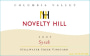 Novelty Hill Stillwater Creek Vineyard Syrah 2005  Front Label