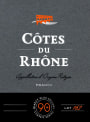 Ninety Plus Cellars Cotes du Rhone Lot 162 2019  Front Label