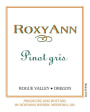 RoxyAnn Pinot Gris 2015 Front Label