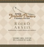 Cantine Povero Roero Arneis 2017  Front Label
