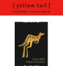 Yellow Tail Cabernet Sauvignon 2015 Front Label