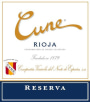 CVNE Rioja Reserva 2015  Front Label