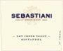 Sebastiani Dry Creek Valley Zinfandel 2006  Front Label