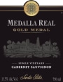 Santa Rita Medalla Real Gold Medal Single Vineyard Cabernet Sauvignon 2017  Front Label