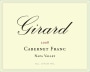 Girard Cabernet Franc 2008  Front Label