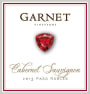 Garnet Cabernet Sauvignon 2013  Front Label