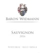Baron Widmann Sauvignon 2016  Front Label