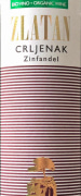 Plenkovic Winery Zlatan Otok Crljenak    Dalmacja 2014  Front Label