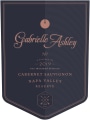Gabrielle Ashley Napa Valley Reserve 2019  Front Label