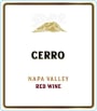 Cerro Red Wine 2017  Front Label