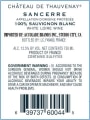 Chateau de Thauvenay Sancerre 2016 Front Label