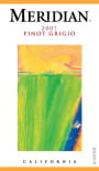 Meridian Pinot Grigio 2007  Front Label